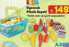 GÜÇLÜ OYUNCAK PİKNİK SEPETİ